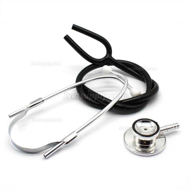 Veterinary Stethoscope Aid Dual Head EMT Stethoscope Portable Medical Auscultation Stethoscope